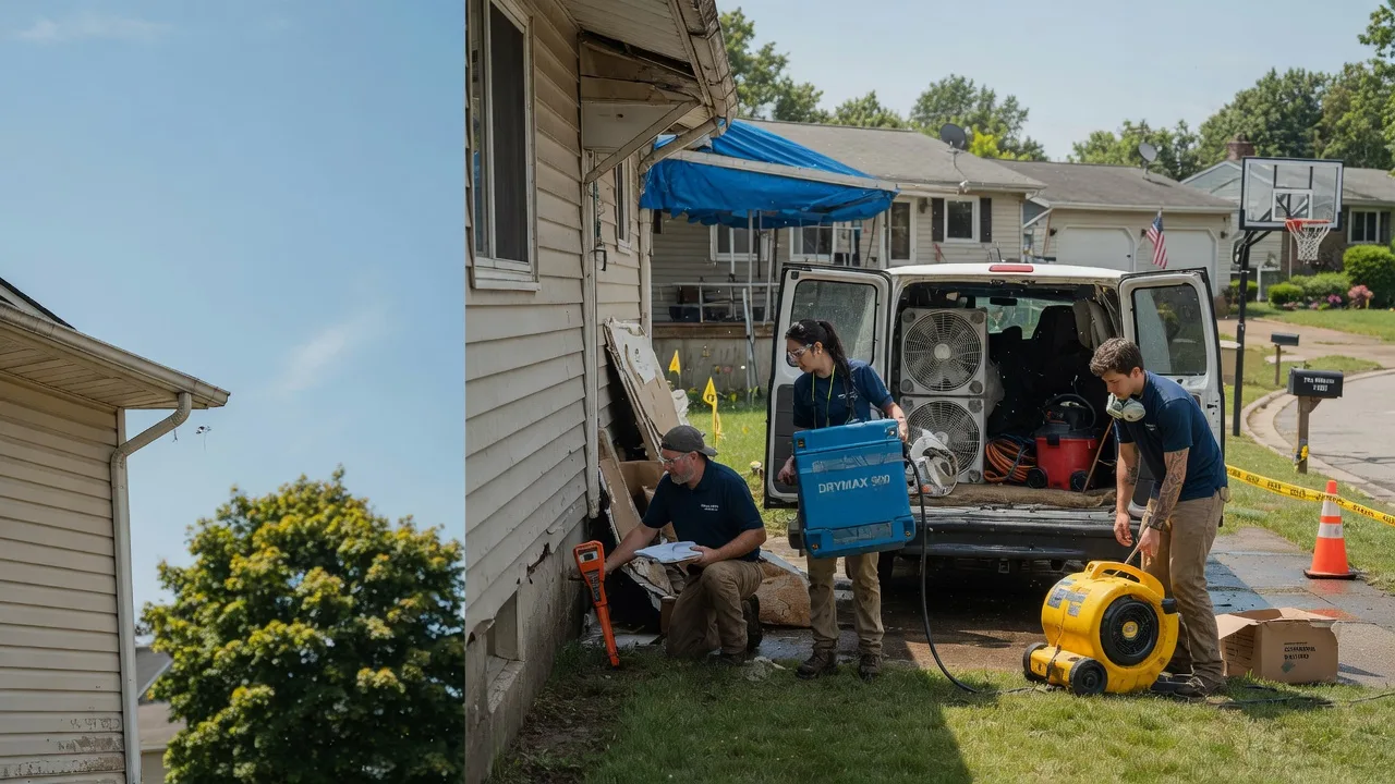 Ceiling Leak Cleanup in Horseheads, NY near me